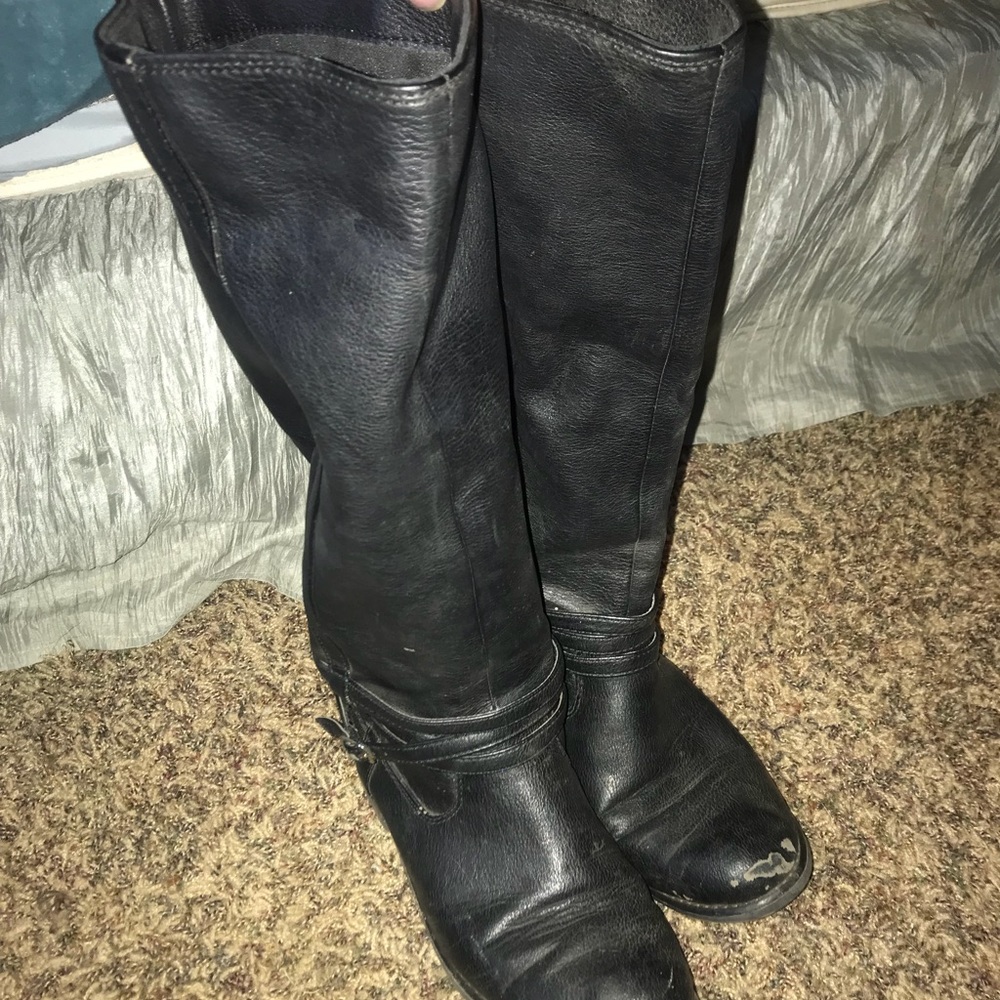 Lauren Conrad tall black boots